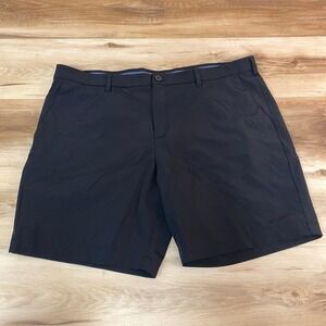 Perry Ellis Mens Stretch Golf Shorts 40 Performance Chino Flat Front MA4742